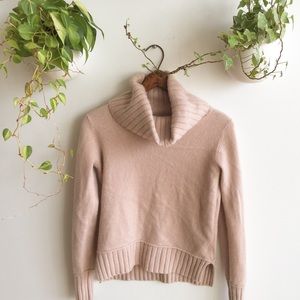 Club Monaco cashmere turtleneck sweater